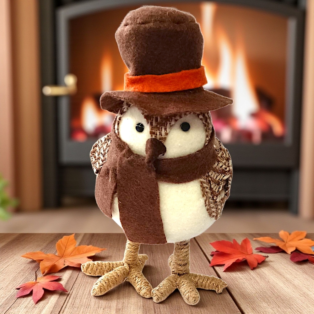 Target Featherly Friends Harvest Bird 2015 FIRST Autumn Felt Top Hat Wondershop - Picture 8 of 14